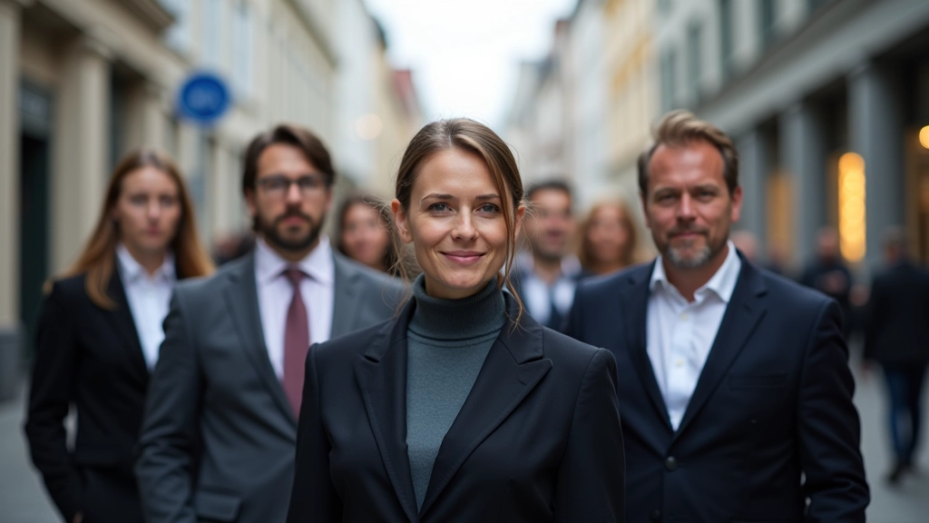 Migration und Einwanderung: Menschen aus verschiedenen Kulturen in einem modernen städtischen Umfeld