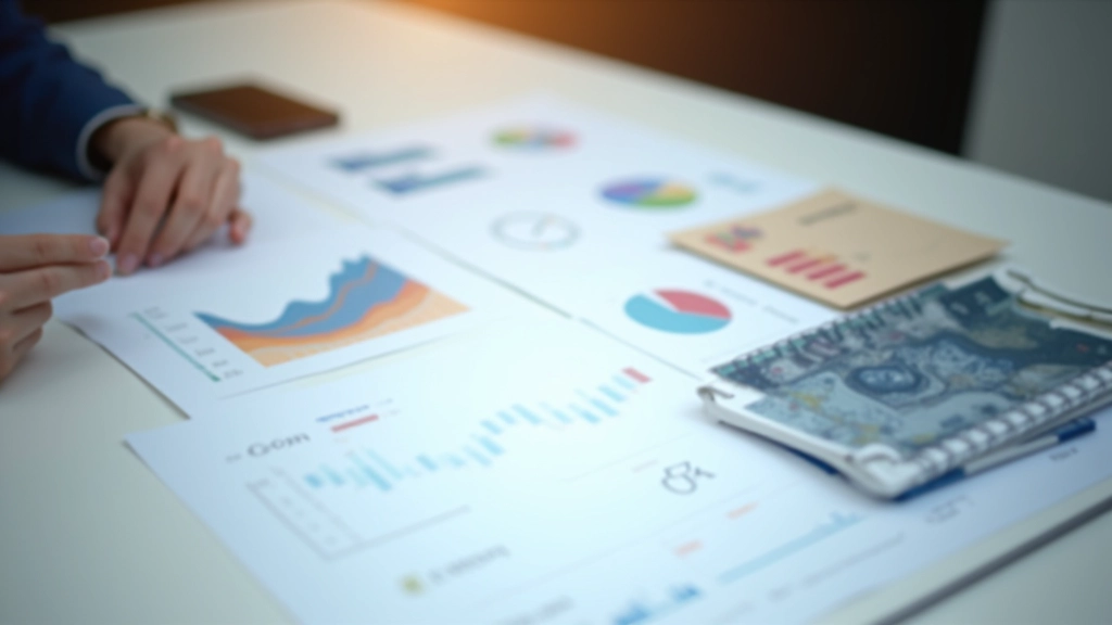 Aktienportfolio und Rentenpapiere: Finanzielle Diversifikation auf einem Schreibtisch mit Grafiken